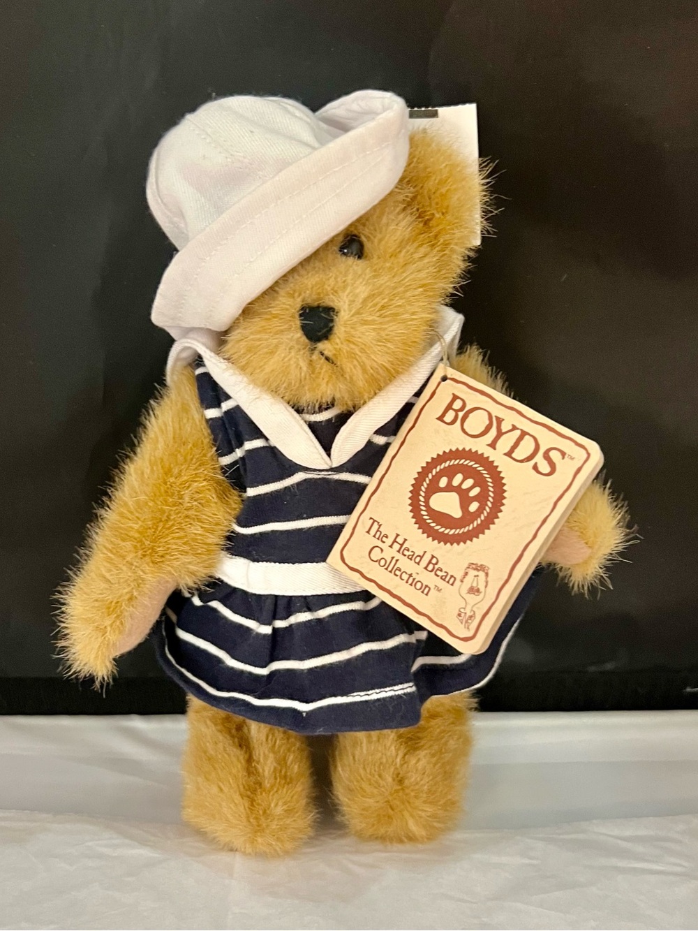 Boyds Bears BAILEY #9199-24 SP 2005 8” Plush Sailor Outfit  NWT